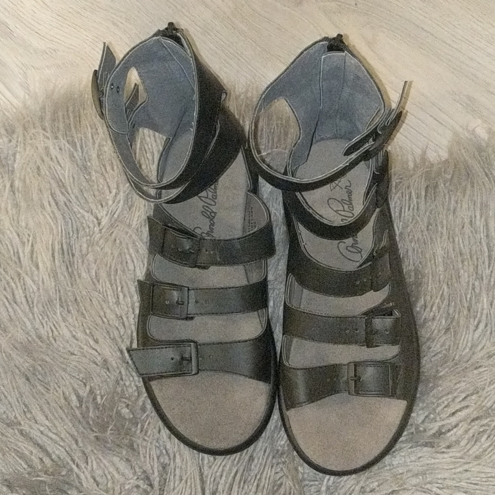 Arnold Palmer sandals buckle zip up size 37/38